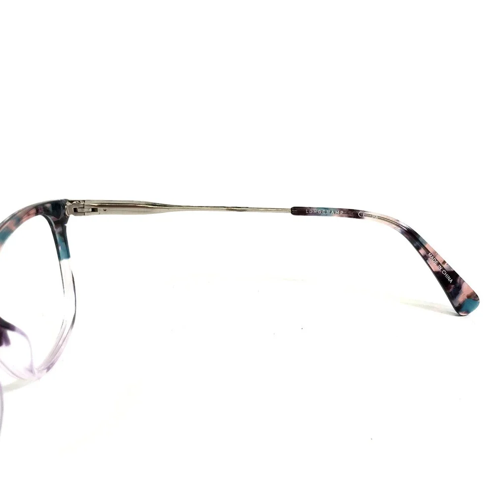 Longchamp Eyeglasses Frames LO2683 427 Gradient Blue Tortoise Cat Eye 49-17-140